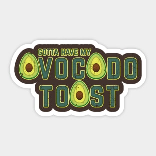 Avocado Toast Sticker